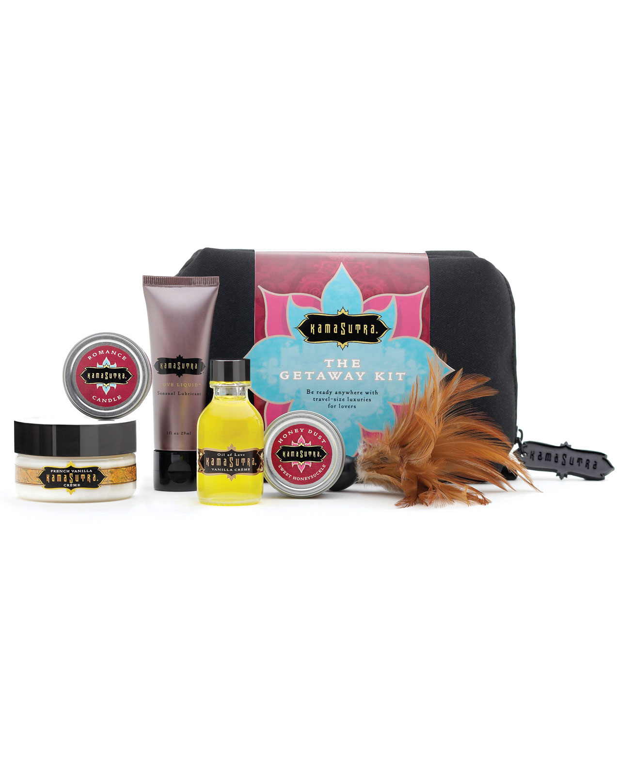 Набор KamaSutra для путешествий и романтических встреч Weekender Kit, клубника KS10098 - Kama Sutra  - Наборы для массажа - Купить