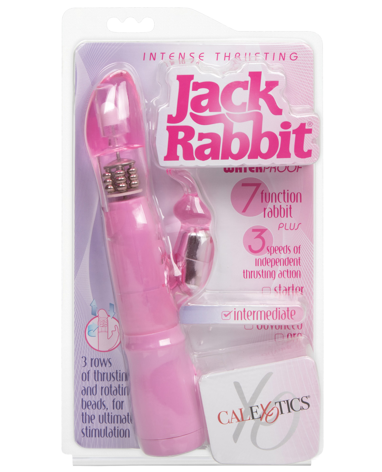 Jack rabit sex toy being used