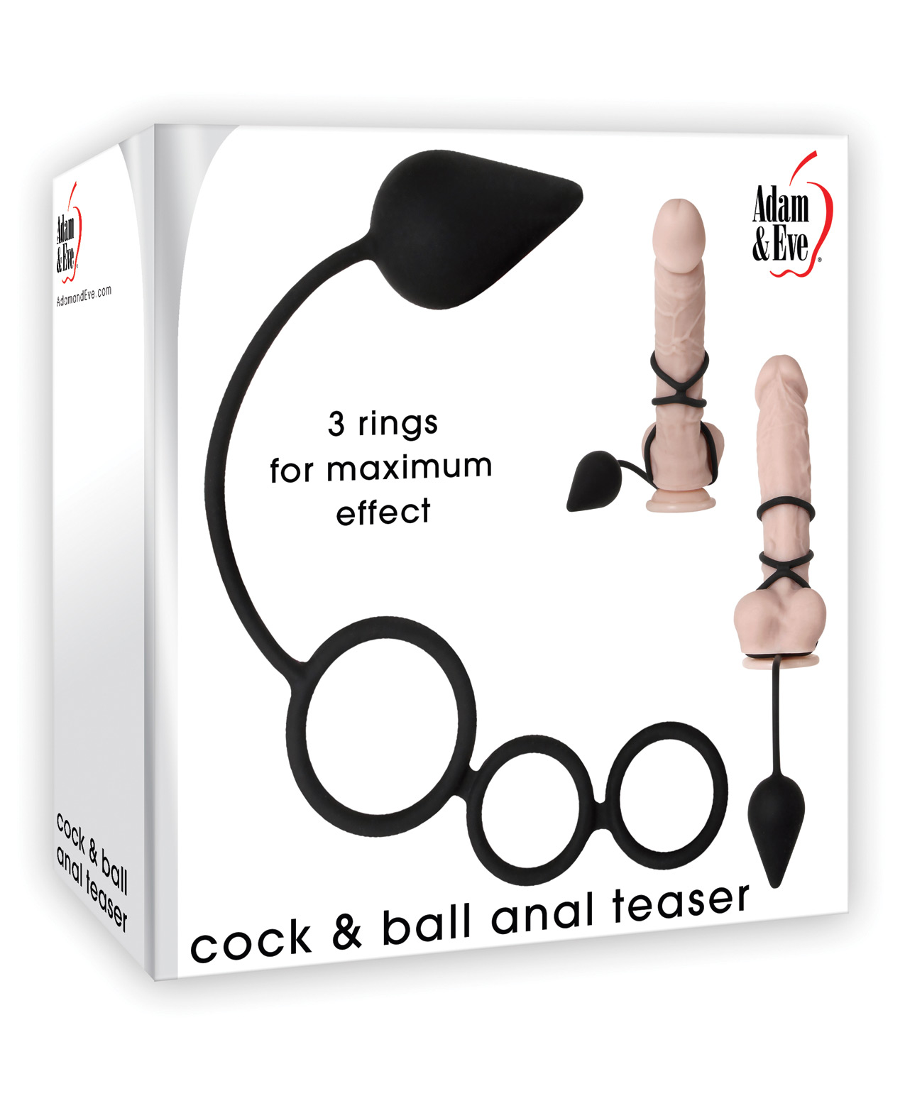 Adam & Eve Cock & Ball Anal Teaser - Caliente Adult