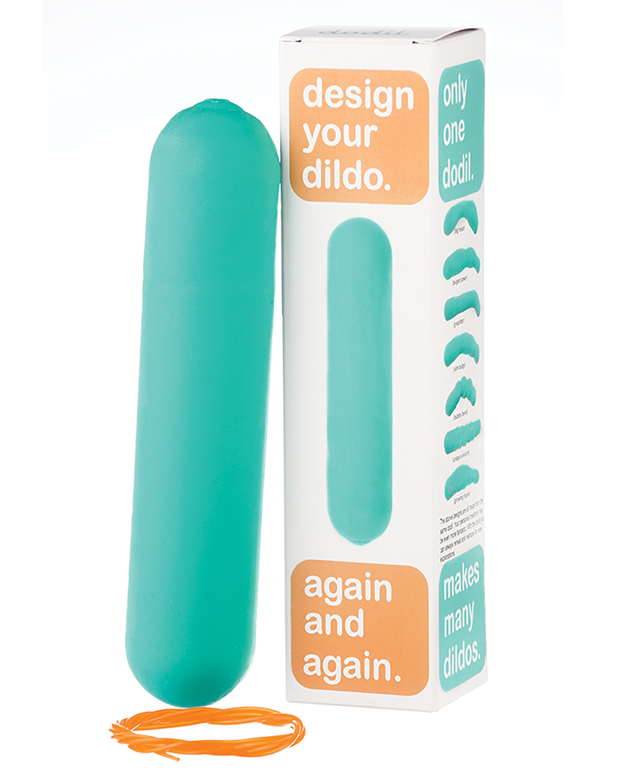 DoDil Shape Your Own Dildo - Teal - Caliente Adult