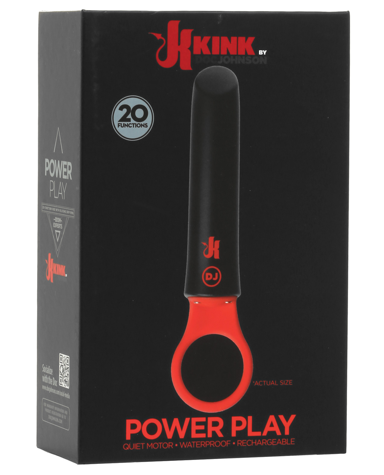 Kink Power Play - Black/Red