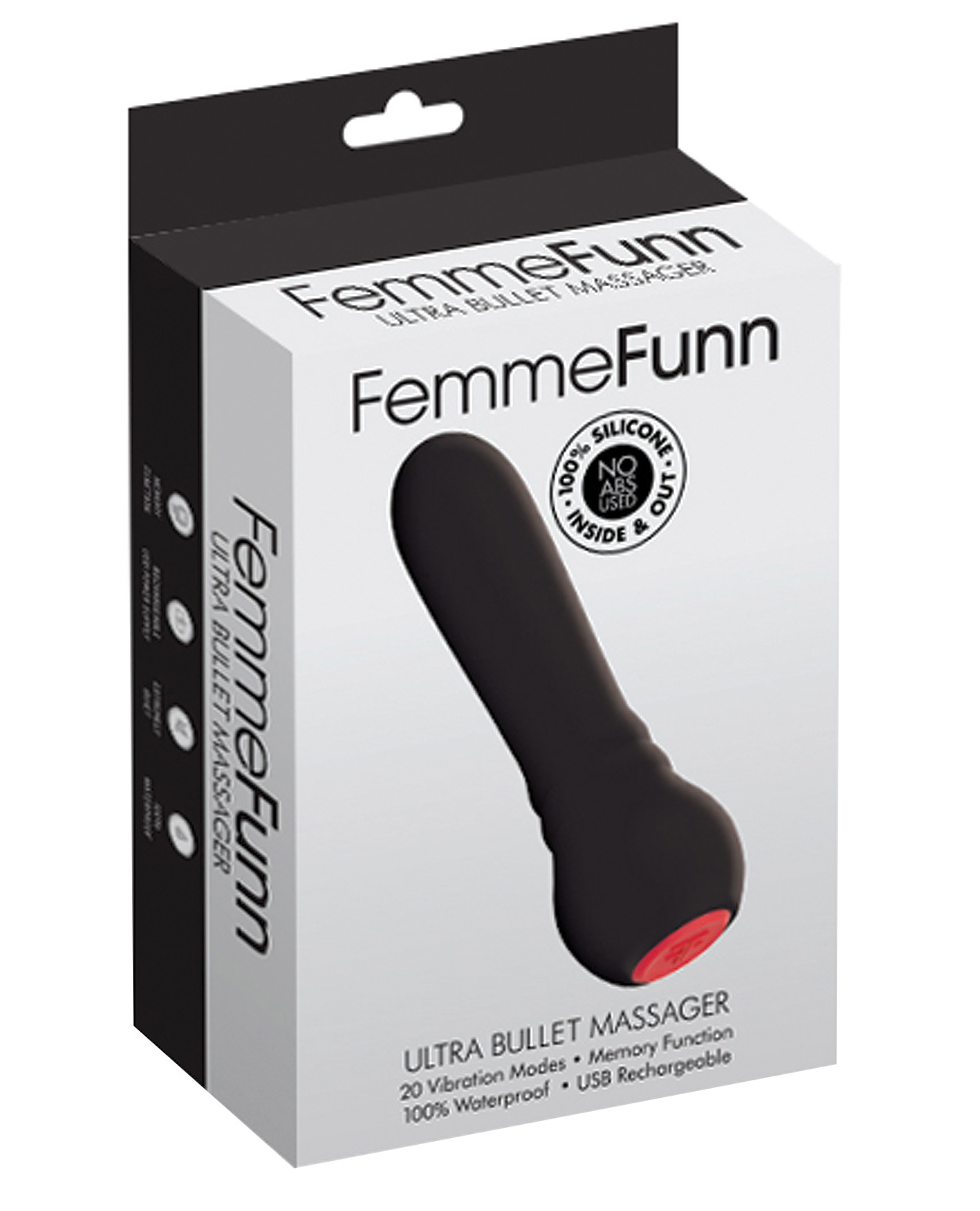 Femme Funn Ultra Bullet Massager - Eldorado Exclusive Black - Caliente Adult