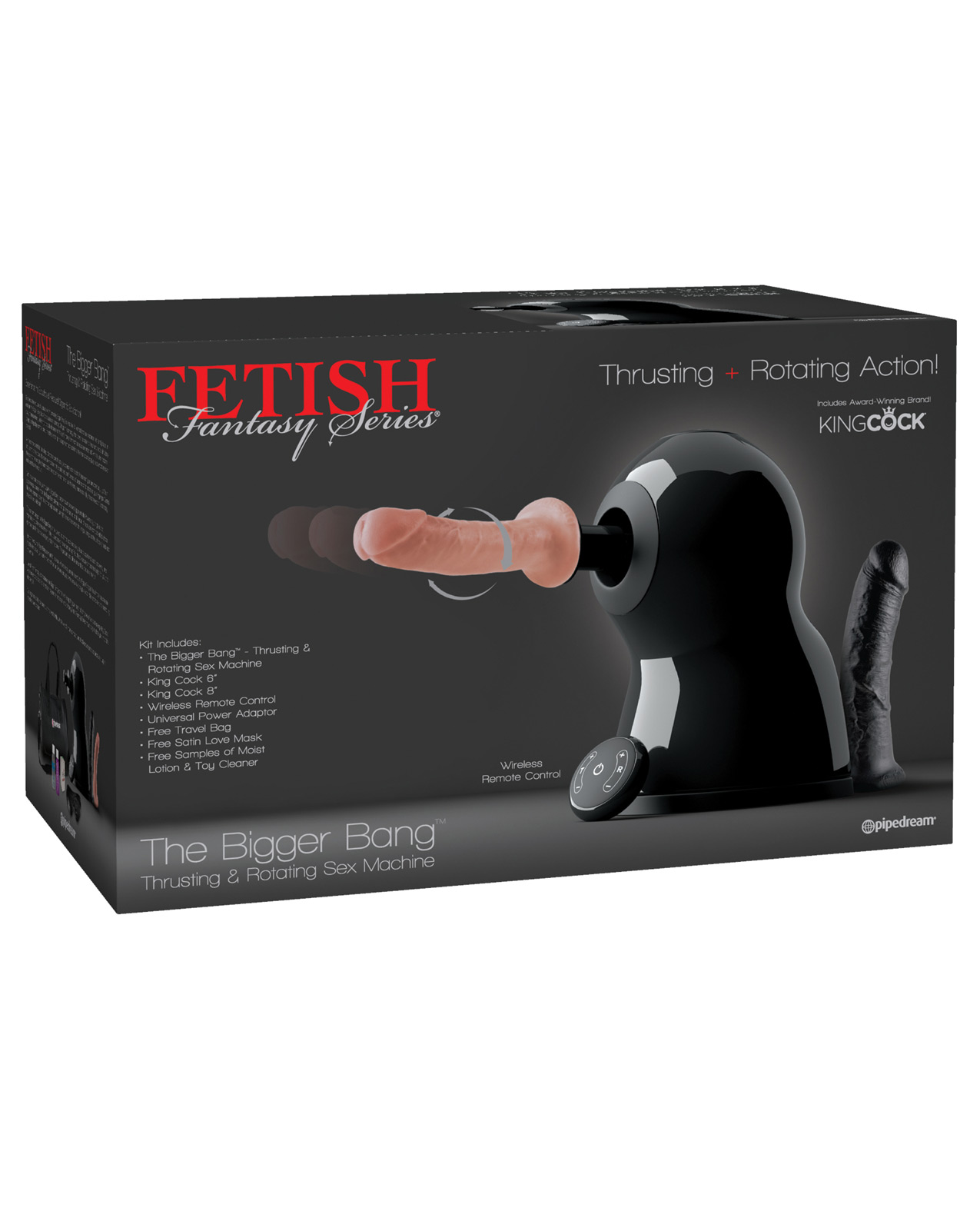 Fetish Fantasy Series the Bigger Bang Thrusting & Rotating Sex Machine -  Caliente Adult